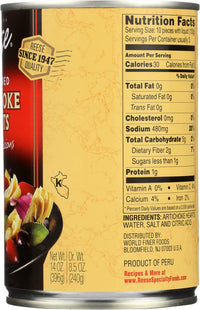 Thumbnail for Reese Quartered Artichoke Hearts, 14 Oz