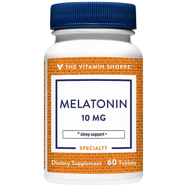 Melatonin 10MG (60 Tablets) by The Vitamin Shoppe