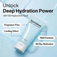 Thumbnail for Torriden DIVE IN Hyaluronic Acid Soothing Cream Tube Type 100ml (3.38 fl. oz) | Revitalizing Facial Moisturizer for Sensitive and Dry Skin | Hyaluronic Acid, Panthenol, Allantoin