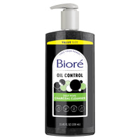Thumbnail for Biore Deep Pore Charcoal Face Wash, Daily Facial Cleanser for Dirt & Makeup Removal, for Oily Skin, Value Size, 11.45 fl oz