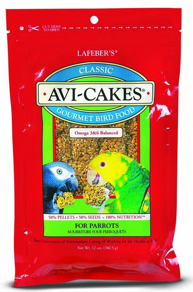 LAFEBER'S Avi-Cakes Parrot 4 pk 12 oz