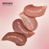 Thumbnail for Kaja Multi-purpose Liquid Eyeshadow & Blush - Whipped Dream | with Cotton Seed Oil, 4 Shades, Buildable, Blendable, Airy Semi-matte Finish, 03 Rose Macaron, 0.17 Oz