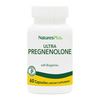 Thumbnail for NaturesPlus Ultra Pregnenolone - 60 Capsules - Promotes Overall Well-Being, Immune Support & Cognitive Function - 60 Servings