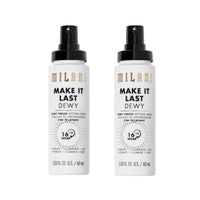 Thumbnail for Milani Setting Spray + Primer, Make It Last Dewy - Dewy Finish Moisturizing Formula for Glow on the Go, Setting Spray for Makeup and Face Primer, Prime + Set + Hydrate, 2.03 Fl. Oz - 2 Pack