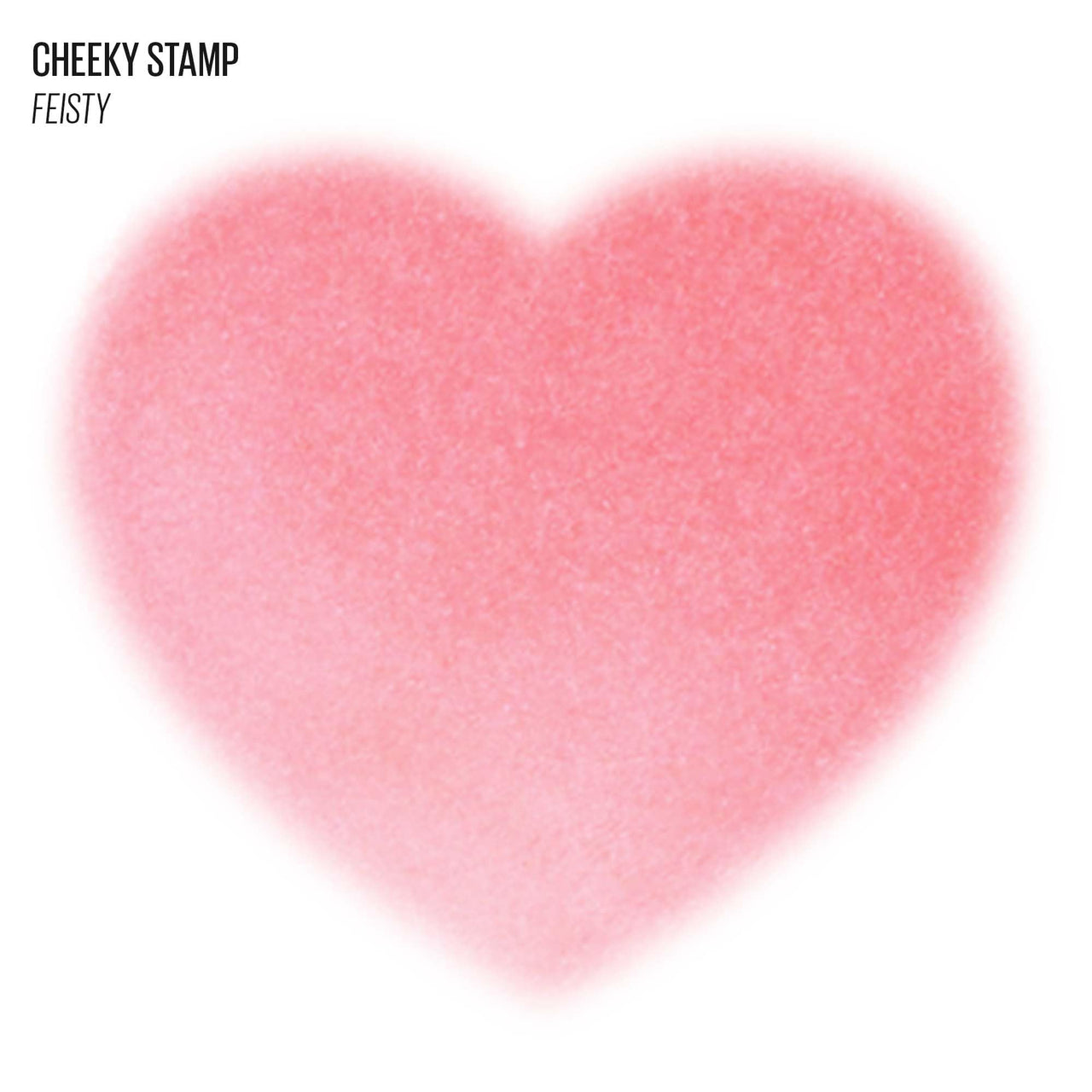 KAJA Blusher - Cheeky Stamp 04 Feisty | Kbeauty, Cute Makeup, Buildable & Blendable Shade with Heart-shaped Applicator, Sunkissed Finish, Travel size, Hygienic, Portable, Korean Makeup, 0.17 Oz