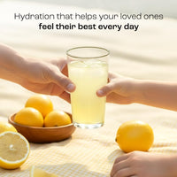 Thumbnail for KEY NUTRIENTS Multivitamin Electrolytes Powder No Sugar - Refreshing Lemonade Electrolyte Powder - Sodium & Energy Supplement - Hydration Powder - No Calories - 90 Servings - Made in USA
