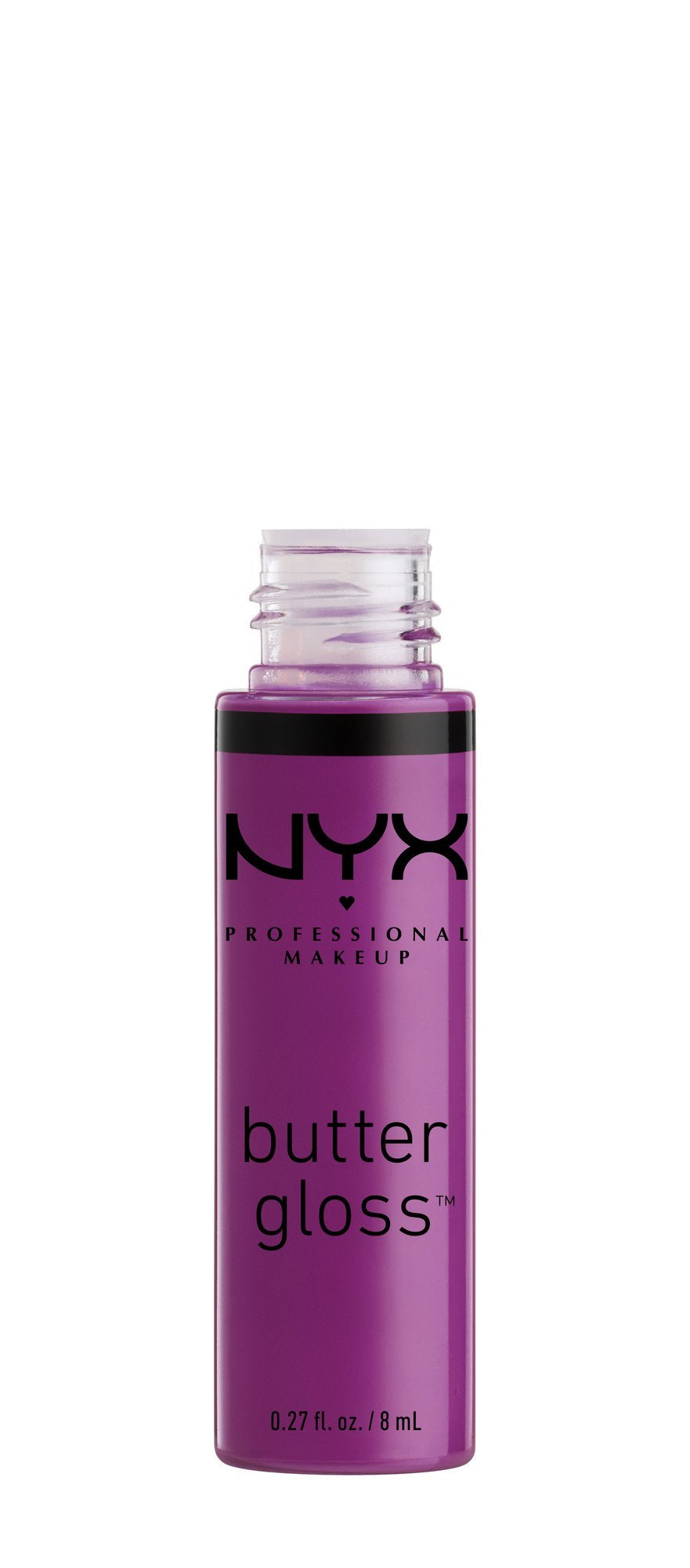 NYX Professional Makeup Butter Gloss, Raspberry Tart, 0.27 Fluid Ounce