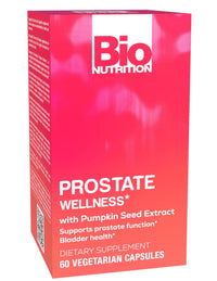 Thumbnail for Bio Nutrition Prostate Wellness with Pumpkin Seed Extract 60 Capsules