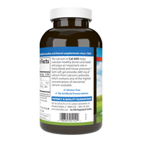 Thumbnail for Carlson - Cal-600, 600 mg Calcium, Bone Support, Healthy Teeth & Optimal Wellness, 250 Softgels