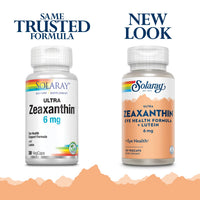 Thumbnail for SOLARAY Zeaxanthin for Men & Women - Lutein and Zeaxanthin Supplement for Eyes, Vision & Macular Health Support Formula, Eye Vitamin Complex with Bilberry, Vitamin C, & Blueberry - 30 Veg Caps