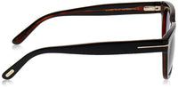 Thumbnail for Tom Ford SNOWDON FT0237 05B Black/Other Sunglasses Grey Gradient 52mm Lens