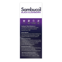 Thumbnail for Sambucol Black Elderberry Syrup for Kids - Elderberry Liquid with Vitamin C for Kids No Artificial Flavors, High Antioxidants, Daily Wellness Support, Berry Flavored - 4 Fl Oz