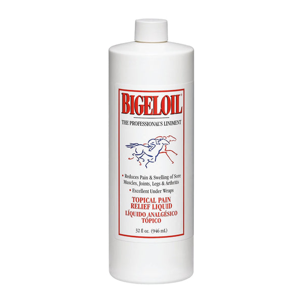 Absorbine Bigeloil Liniment, 32oz, Topical Pain Relief Liquid