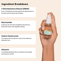 Thumbnail for Stratia Rewind Firming & Hydrating Serum with Hyaluronic Acid & Niacinamide - Moisturizes & Evens Skin Tone with DMAE for Smooth, Plump Skin, 1.3 Fl Oz