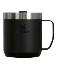 Thumbnail for Stanley Stay-Hot Camp Mug 12 oz | Press Fit Drink Through Lid | Cup for Coffee, Tea and Drinks | Insulated Stainless Steel Coffee Mug | BPA-Free | Black 2.0