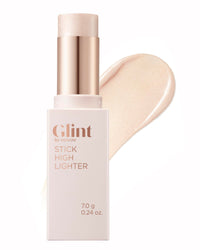 Thumbnail for Glint Stick Highlighter (Dewy Moon, 0.24oz) - Multi-Use Illuminator Stick by LG Beauty. Creamy & Blendable Color.