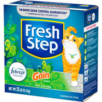 Thumbnail for Fresh Step, Clumping Cat Litter with Gain Scent, 400 Ounce