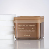 Thumbnail for MEDIHEAL Retinol Collagen Lifting Pad - Vegan Face Hypoallergenic Pads with Retinol, Collagen - Lifting Pads for Enhancing Skin Texture Firmness 100 Pads