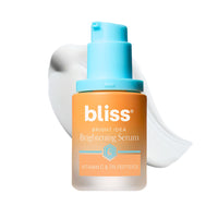 Thumbnail for Bliss Vitamin C + Tri-Peptide Bright Idea Serum – 15% Brightening + Barrier Boost Complex for Radiant, Firm Skin – Anti-Aging Face Serum Boosts Collagen & Elasticity - 1 fl oz