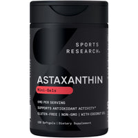 Thumbnail for Sports Research® Antioxidant Support Pack - Astaxanthin 6mg, Lutein 20mg + Zeaxanthin 4mg & Vitamin D3 5000iu + K2 100mcg Supplements