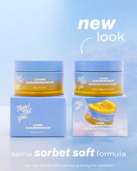 Thumbnail for Then I Met You Living Cleansing Balm, Melts Makeup & Sunscreen, Non-Stripping Zero Residue Oil Cleanser with Seaberry, Olive, Grape Seed Oils, Vit E & Persimmon, First-Step Clean Vegan Korean Skincare