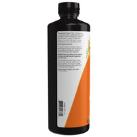 Thumbnail for NOW Foods Supplements, Certified Organic Flax Seed Oil Liquid, Cold-Pressed and Unrefined, 24-Ounce