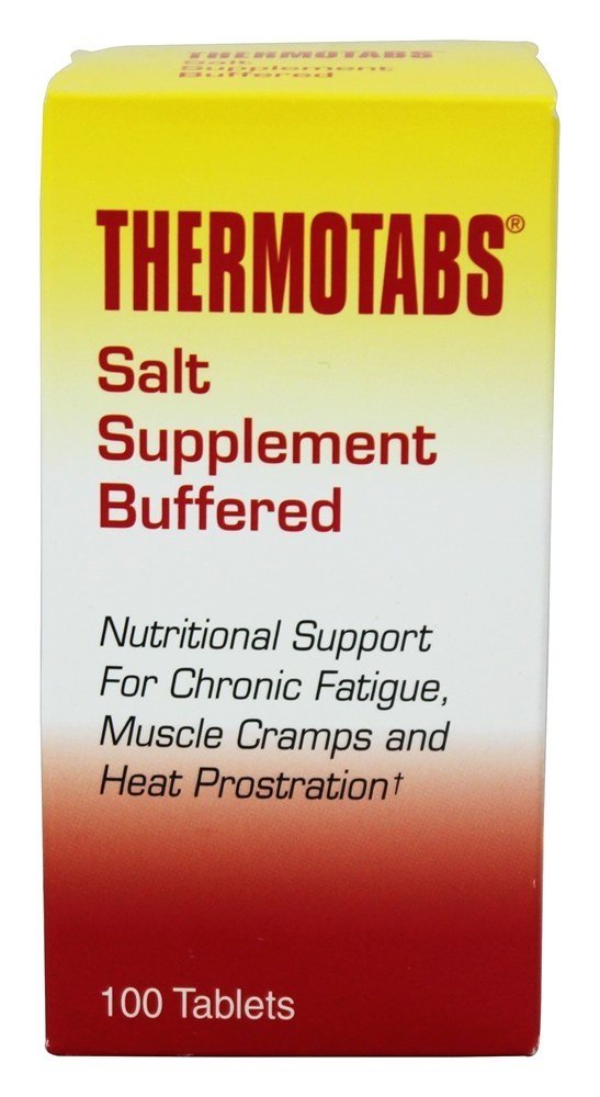 Thermotabs Salt Supplement, Buffered, 100 Tablets