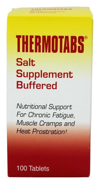 Thumbnail for Thermotabs Salt Supplement, Buffered, 100 Tablets