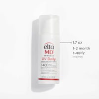 Thumbnail for EltaMD UV Daily SPF 40 Face Sunscreen Moisturizer with Zinc Oxide, Daily Face Moisturizer with SPF, Sunscreen, For Dry Skin 1.7 oz Pump
