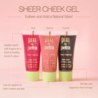 Thumbnail for Pixi Sheer Cheek Gel - Flushed | Gel Blush For A Sheer Flush Of Colour | Oil-Free & Fragrance-Free Hydrating Liquid Blush | 0.45 Fl Oz