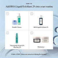 Thumbnail for Naturium BHA Liquid Exfoliant 2%, Leave-on Face & Skin Care Exfoliating Pore Treatment, with Salicylic Acid & Bioactive Fruit Acids, Packaging May Vary, 4 oz