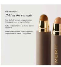 Thumbnail for MERIT The Minimalist Perfecting Complexion Foundation and Concealer Stick Camel