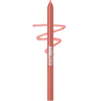 Thumbnail for MAYBELLINE Tattoo Studio Sharpenable Eyeliner Pencil, 36 Hour Wear, Waterproof, Peach Pop, 1 Count