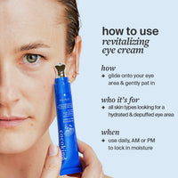 Thumbnail for Revitalizing Eye Cream by Cocokind, Depuff & Reduce Fine Lines and Wrinkles, Cream for Firmer and Brighter Looking Eye Area, Hydrating with a Cool Metal Applicator Tip, 0.5 Fl Oz