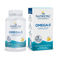 Thumbnail for Nordic Naturals Omega-3, Lemon Flavor - 120 Soft Gels - 690 mg Omega-3 - Fish Oil - EPA & DHA - Immune Support, Brain & Heart Health, Optimal Wellness - Non-GMO - 60 Servings