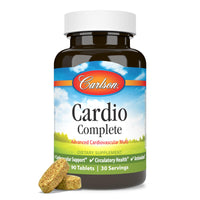 Thumbnail for Carlson - Cardio Complete, Advanced Multivitamin, Heart Health, Circulatory Support, 90 Tablets