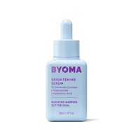 Thumbnail for BYOMA Brightening Serum - Barrier Repair Serum - Brightening & Hydrating Face Serum with Hyaluronic Acid, Niacinamide & Ceramides - Hyaluronic Acid Serum For Face, Glowing, Radiant Skin - 1.01 fl. oz