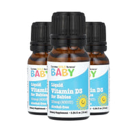 Thumbnail for California Gold Nutrition Baby Vitamin D3 - Liquid D3 Supplement for Babies, Vegetarian Friendly - Developmental Support - Alcohol & Gluten Free, Non-GMO - 10 mcg (400 IU) - 0.34 fl oz (10 ml), 3