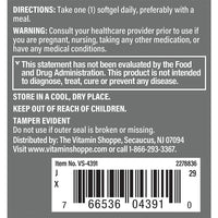 Thumbnail for The Vitamin Shoppe Saw Palmetto 320mg - Prostate Health & Urinary Support | Standardized Berry Extract | 100 Softgels | Men's Formula