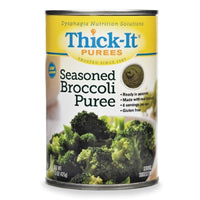 Thumbnail for Thick-It Pureed Seasoned Broccoli (IDDSI), Made with Real Broccoli, Savory Flavor, Digestible Swallowing Aid, Simple-to-Use, 15 oz Can (12 Pack)