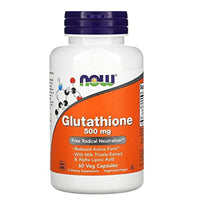 Thumbnail for NOW Foods - Glutathione Cellular Antioxidant 500 mg. - 60 Vegetarian Capsules