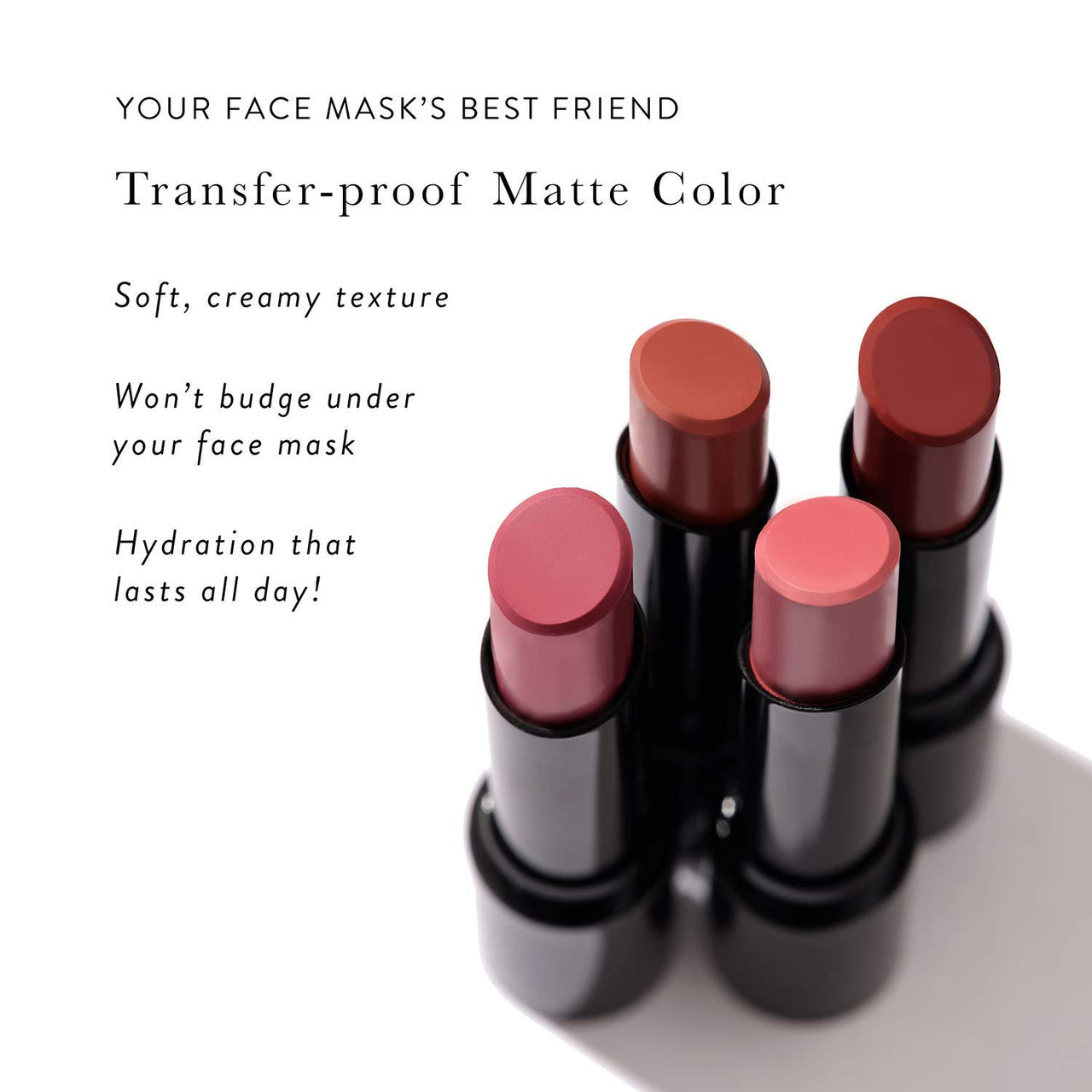 LAURA GELLER NEW YORK Smart Pout Transfer Proof Moisturizing Matte Lipstick, Expert