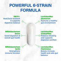 Thumbnail for BioTrust Pro-X10 2.0 Probiotic Supplement - Probiotics for Digestive Health with Prebiotics - Immune System Support and GI Health - Free from Gluten, Soy and Dairy, Non GMO - 60 Capsules