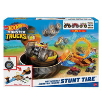 Thumbnail for Hot Wheels Monster Trucks Stunt Tire Bundle, Ages 4+