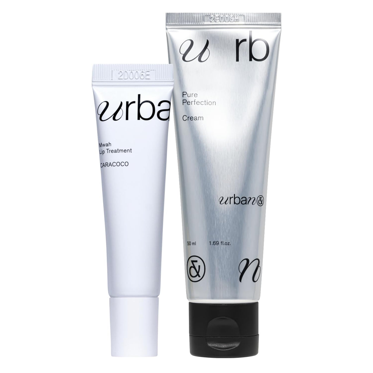 URBANAND Hydration Duo: Pure Perfection Cream & Mwah Lip Treatment CARACOCO, Hydrating, Soft Skin & Lips, Korean Skincare Set