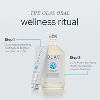 Thumbnail for Olas Alcohol Free Mouthwash & Oral Rinse - Marine Bio-Active Mouth Rinse With Essential Oils & Antioxidants for a Healthy Oral Microbiome - Fluoride Free Natural Mouthwash (500 ml)