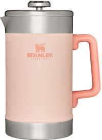 Thumbnail for STANLEY Classic Stay-Hot French Press Coffee Maker 48 oz | 5 Minute Brew, 4 Hours Hot | Mesh Filter for Coffee Grounds | Insulated Stainless Steel French Press | BPA-Free | Limestone