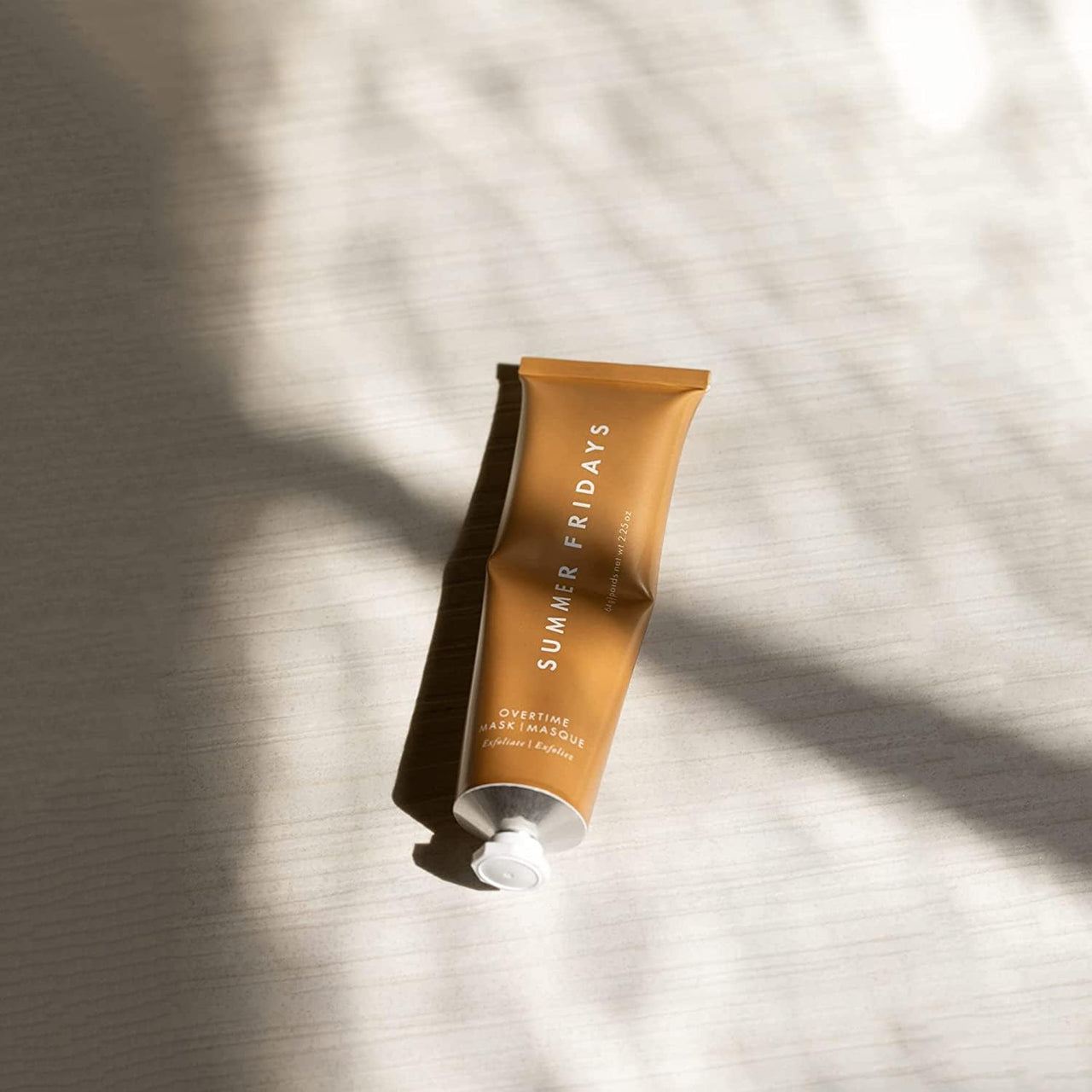 Summer Fridays Overtime Mask - Clarifying + Exfoliating Face Mask - Helps Brighten Dull or Congested Skin with Pumpkin & Apricot Seed Powder (2.25 Oz)