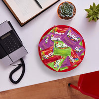 Thumbnail for Wrigley's Skittles Fun Size Original, Wild Berry, and Sour Chewy Individually Wrapped Stocking Stuffers Christmas Candy Variety Pack, 26.46 Oz Bulk Bag