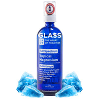 Thumbnail for Topical Magnesium Oil Spray Glass Bottle from Ancient Zechstein Sea and Trace Mineral 7 floz - Transdermal Pure Magnesium Spray Oil for Feet, Muscle Relaxation, Leg Cramps, Sleep and Overall Health